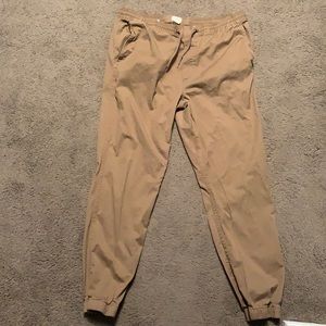 Khaki Jogger Pants